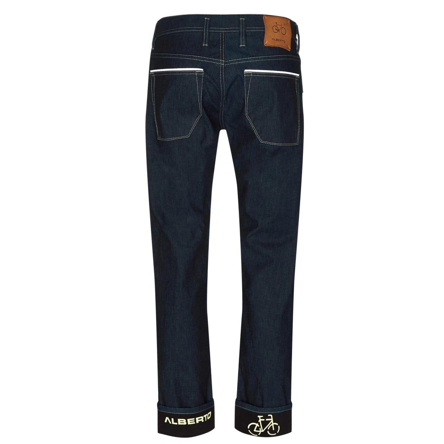 Alberto BIKE- RAIN & WINDFIGHTER DENIM Herren - Radhose – Bild 3