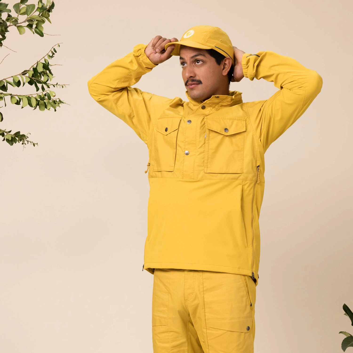 FJÄLLRÄVEN S/F RÄVEN ANORAK M Herren - Fahrradjacke – Bild 14